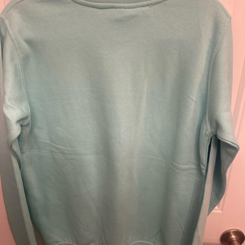 ELDEST DAUGHTER CREWNECK!!! Red and turquoise!!! Adorable cozy!! S - Picture 5 of 5